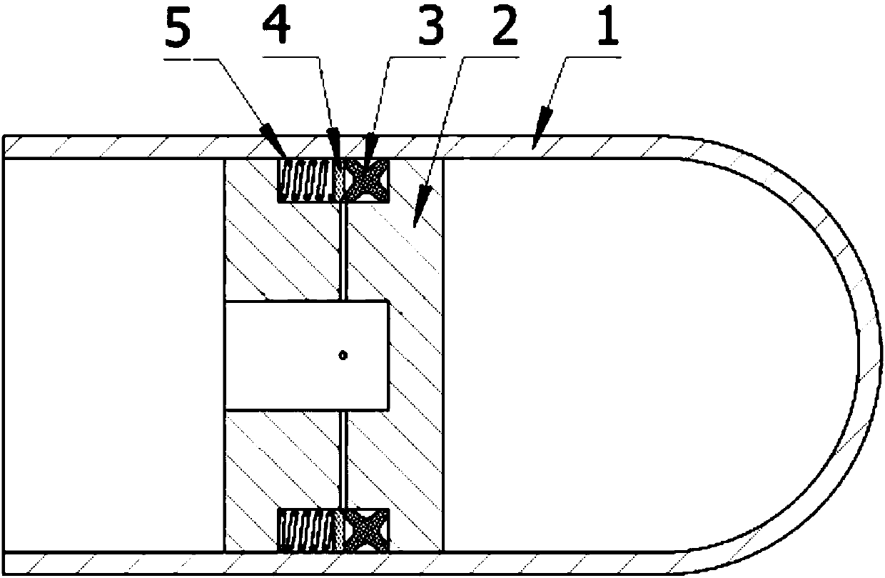 Sealing device for changing the full groove ratio of the sealing ring