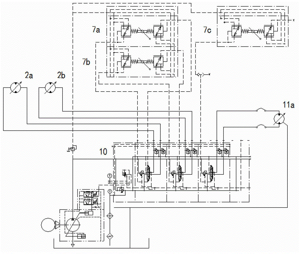 Full-hydraulic crawler pump truck for coal mine underground directional drilling