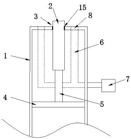 Novel coating thickness gauge probe