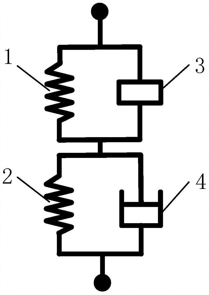 Vehicle inertia suspension structure and parameter determination method thereof