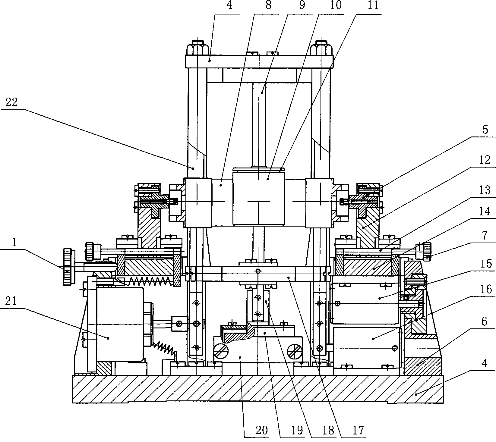 Active magnetic suspension axial performance tester