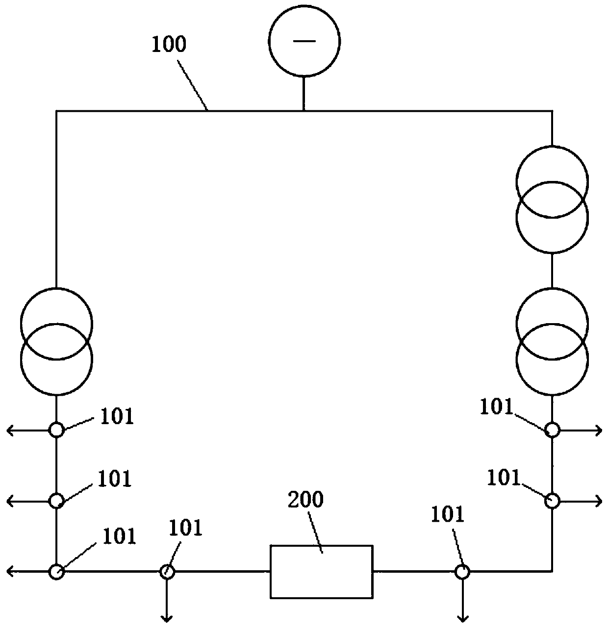 Intelligent closed-loop switch of power distribution network