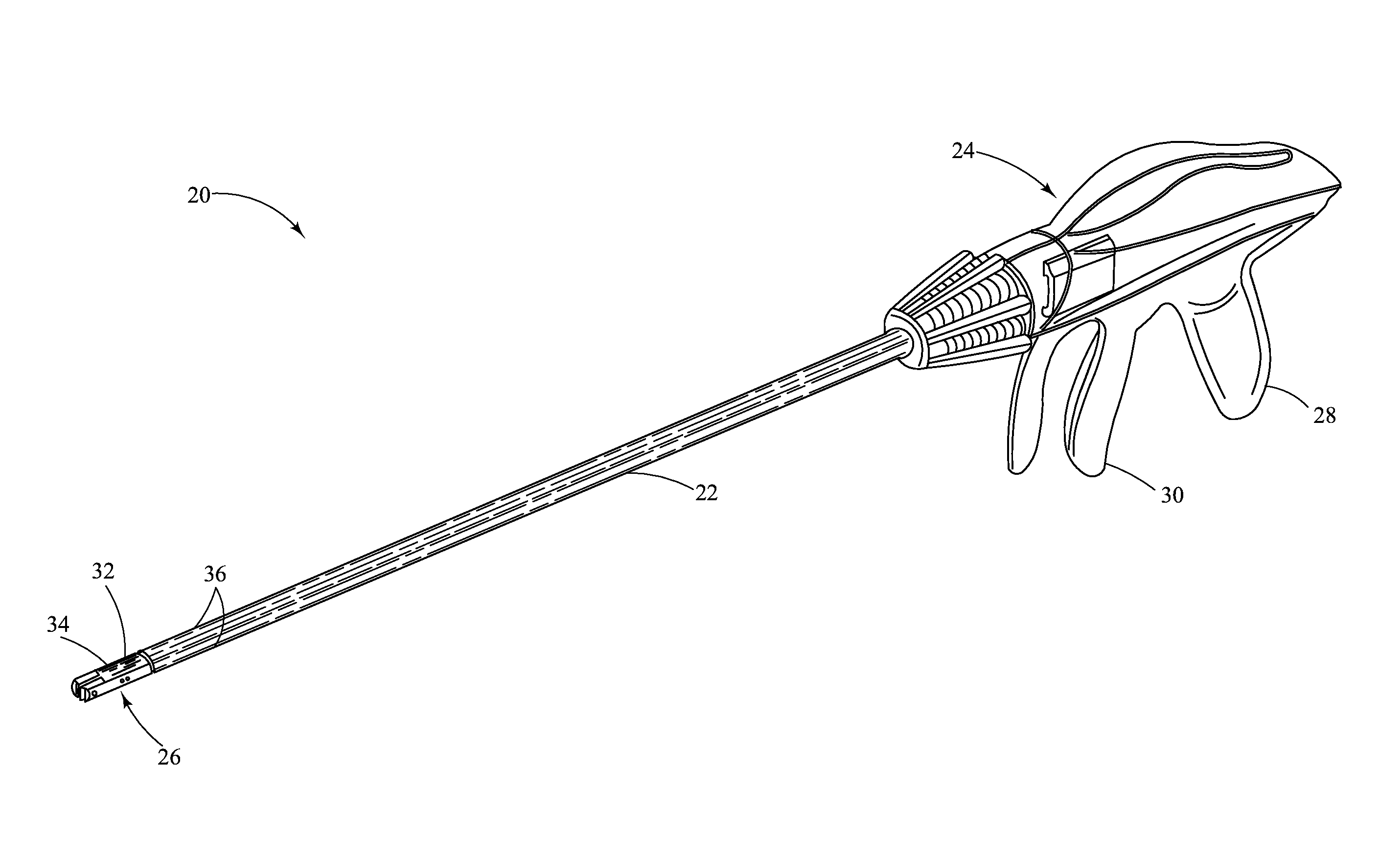 Laparoscopic Suture Device with Stripper Plate