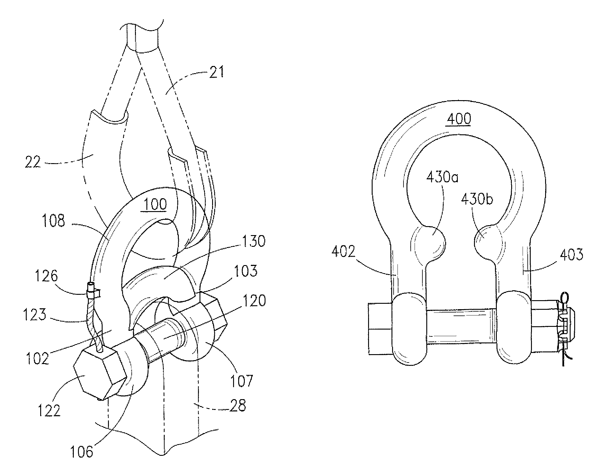 Shackle apparatus