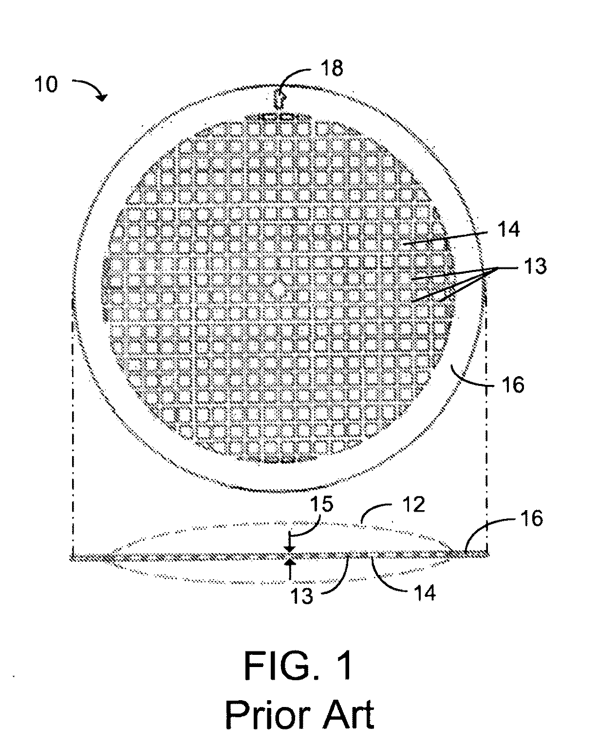 Method for creating s/tem sample and sample structure