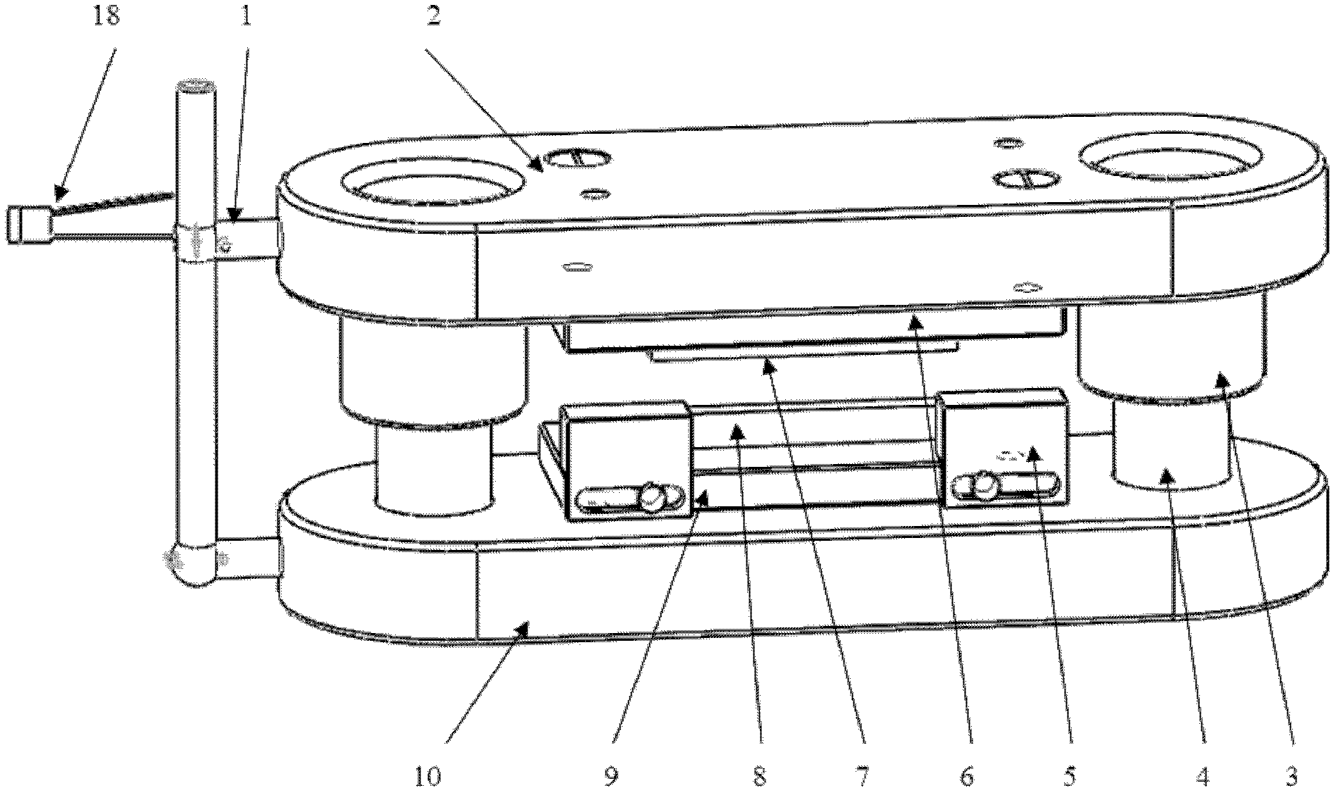 Tester for measuring real stress-strain curve of plate material under unidirectional compression state