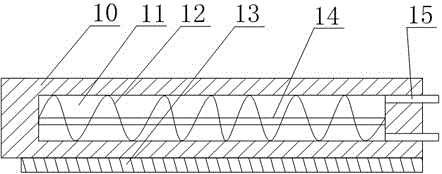 Rail type gas injection method for dual-fuel automobile