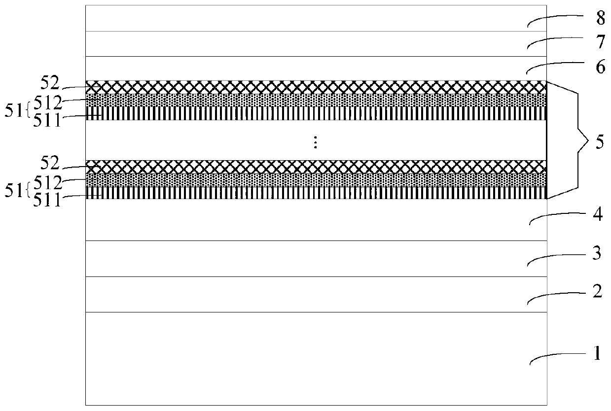 Light emitting diode epitaxial wafer and manufacturing method thereof