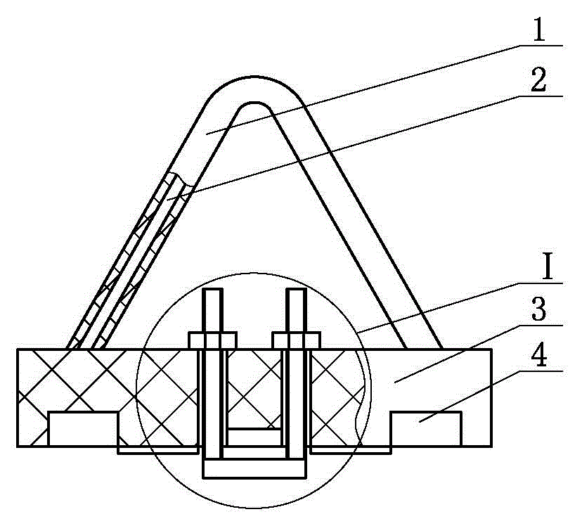 v-shaped heater