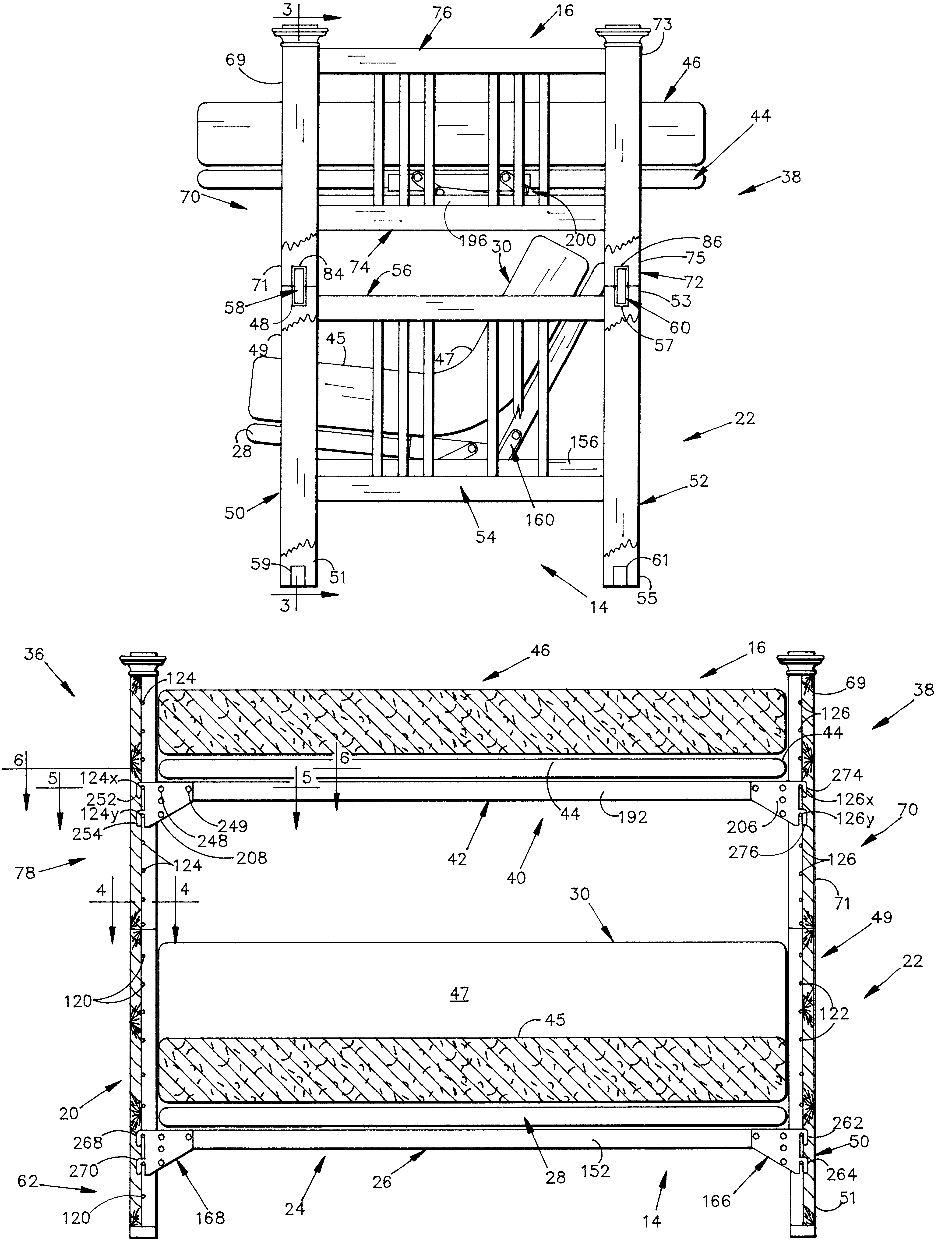 Multi-positionable bed