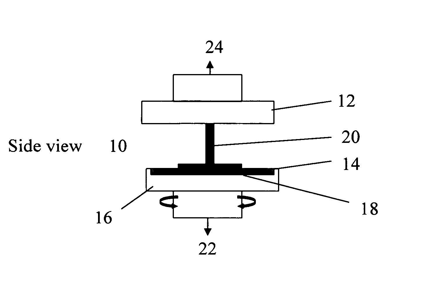 Device to measure the solidification properties of a liquid film and method therefor