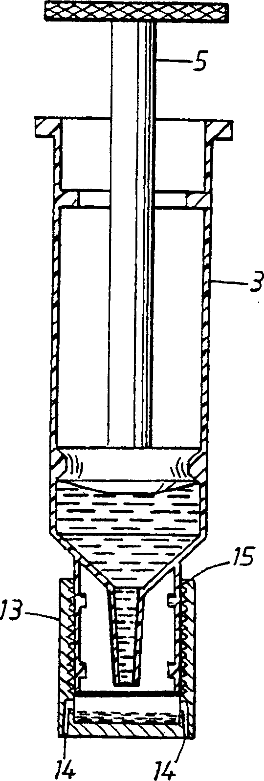 Method and device for treating sample and reagent