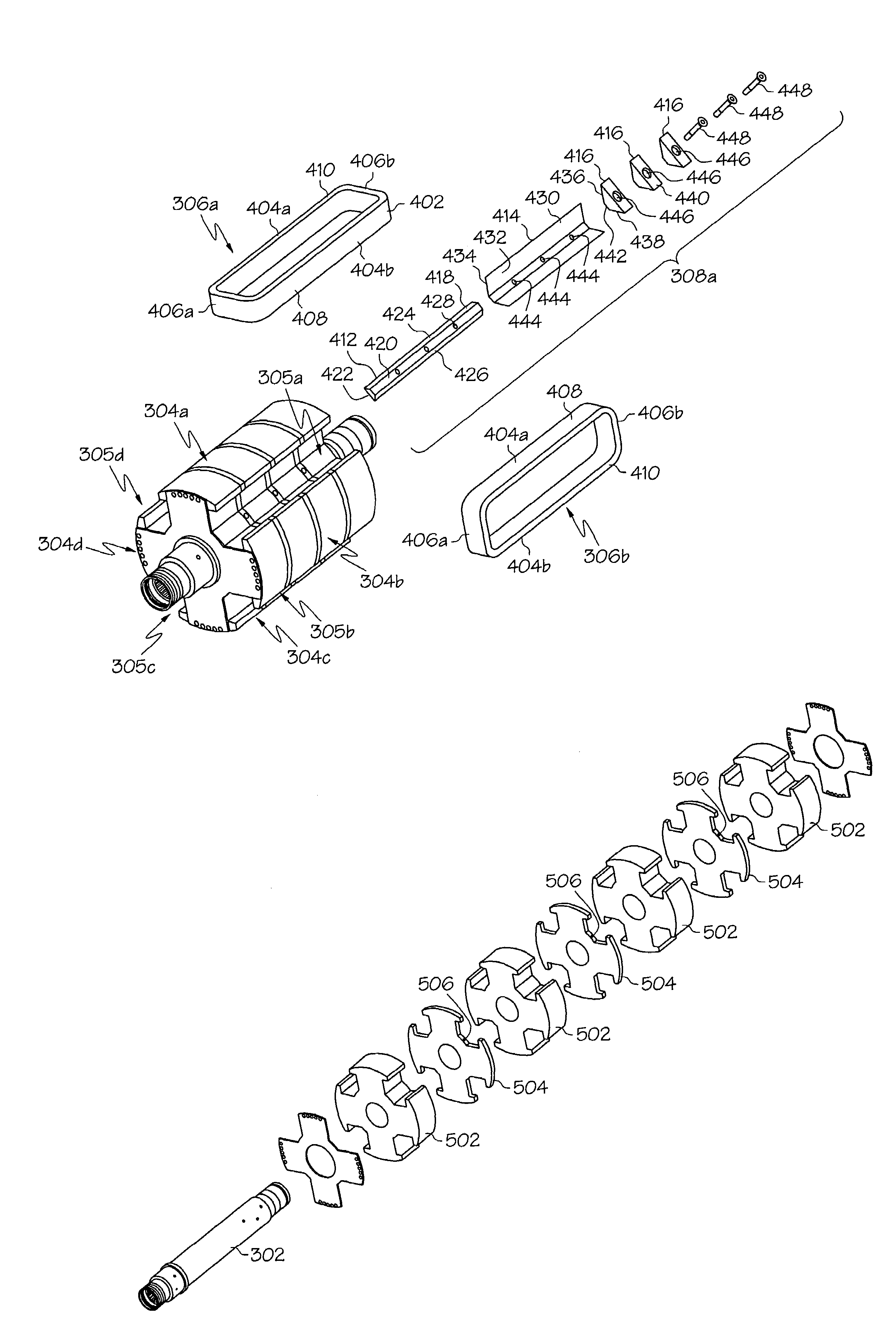 High speed generator with rotor coil support assemblies secured to interlamination disks