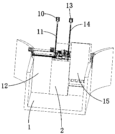 Large chemical wastewater filtering device with replaceable filter screen