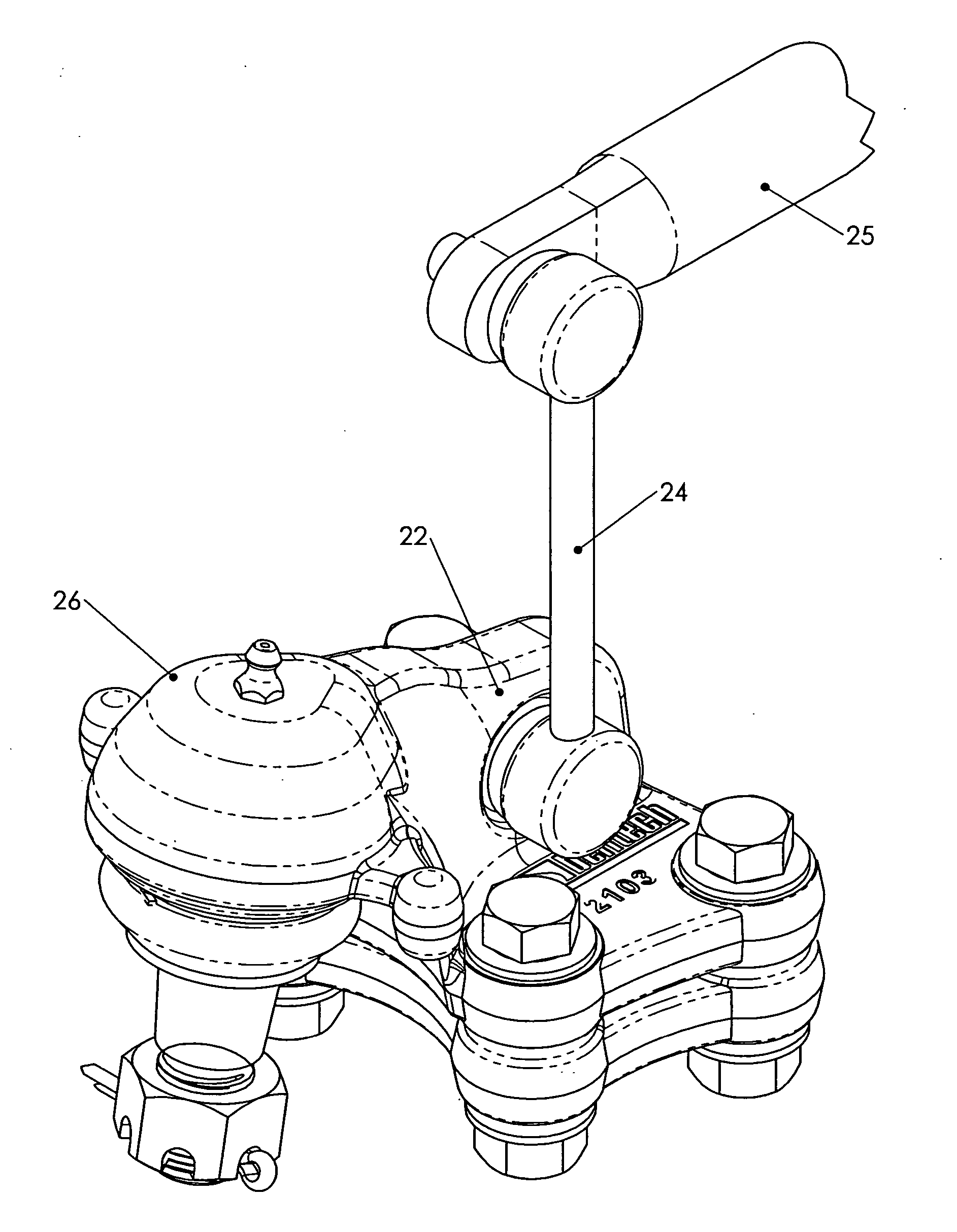 Ball joint for steering knuckle