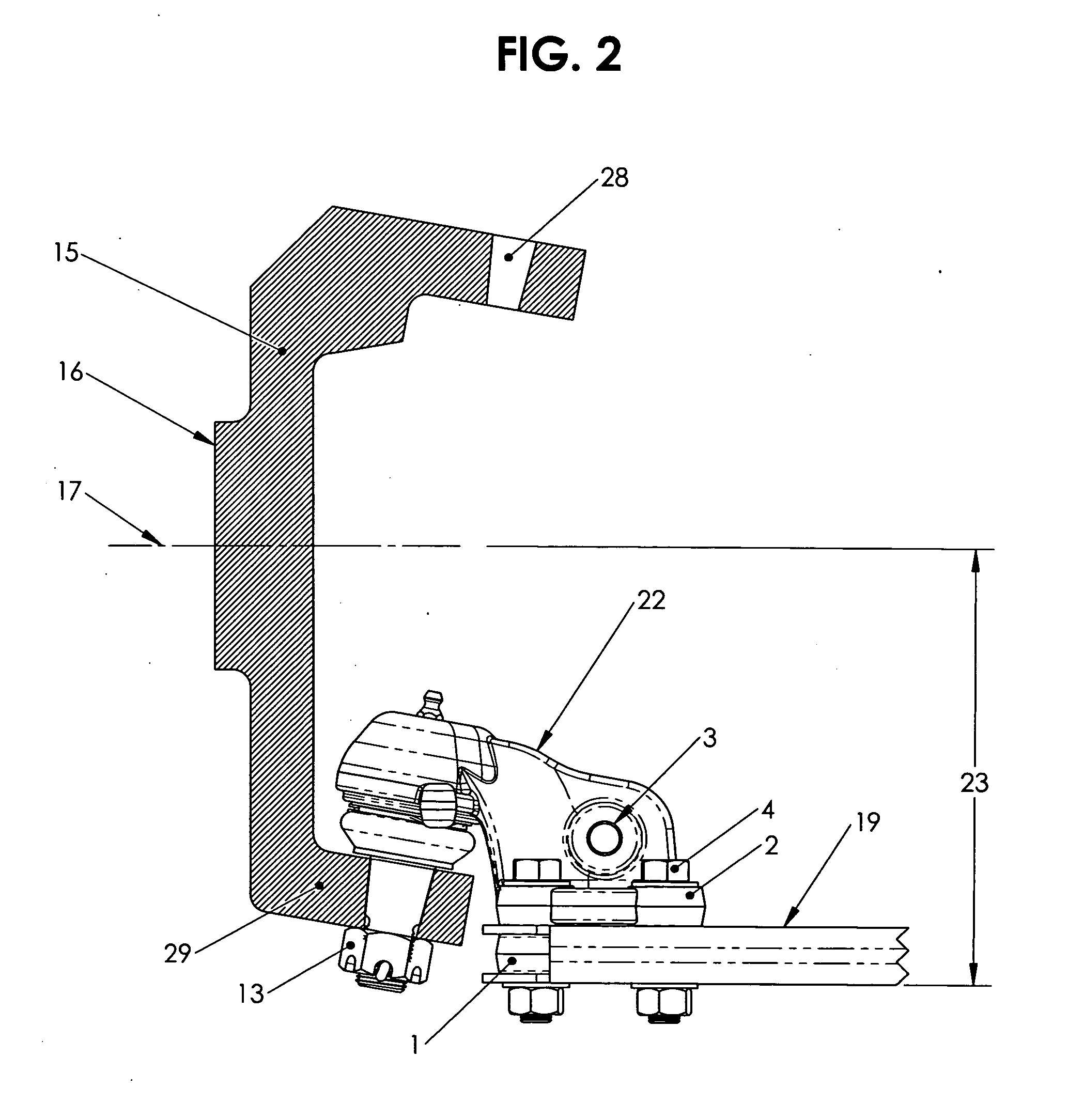 Ball joint for steering knuckle