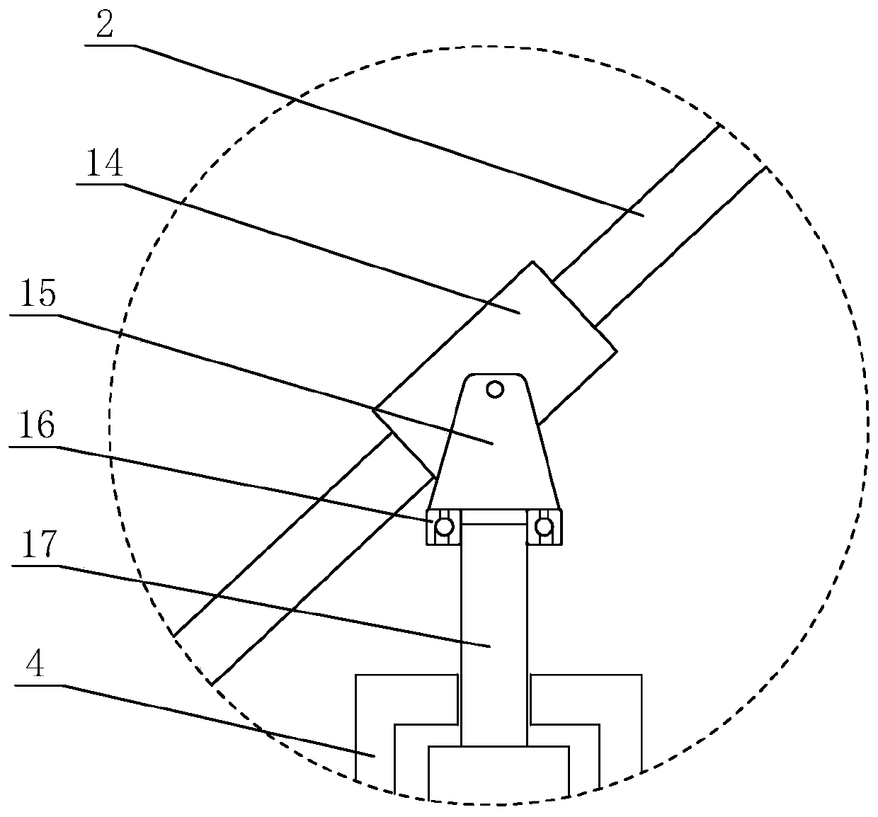 Efficient branch trimming device