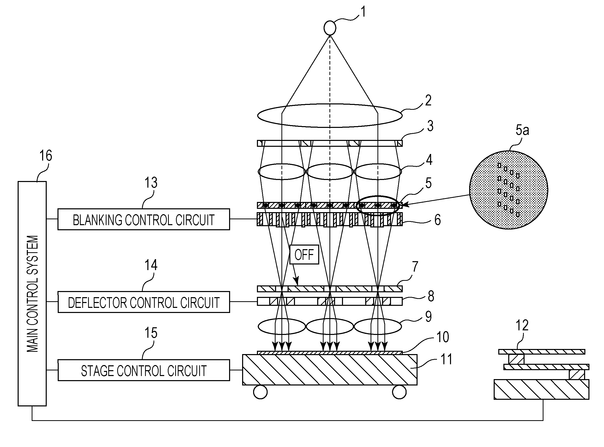 Drawing apparatus, drawing method and method of manufacturing article