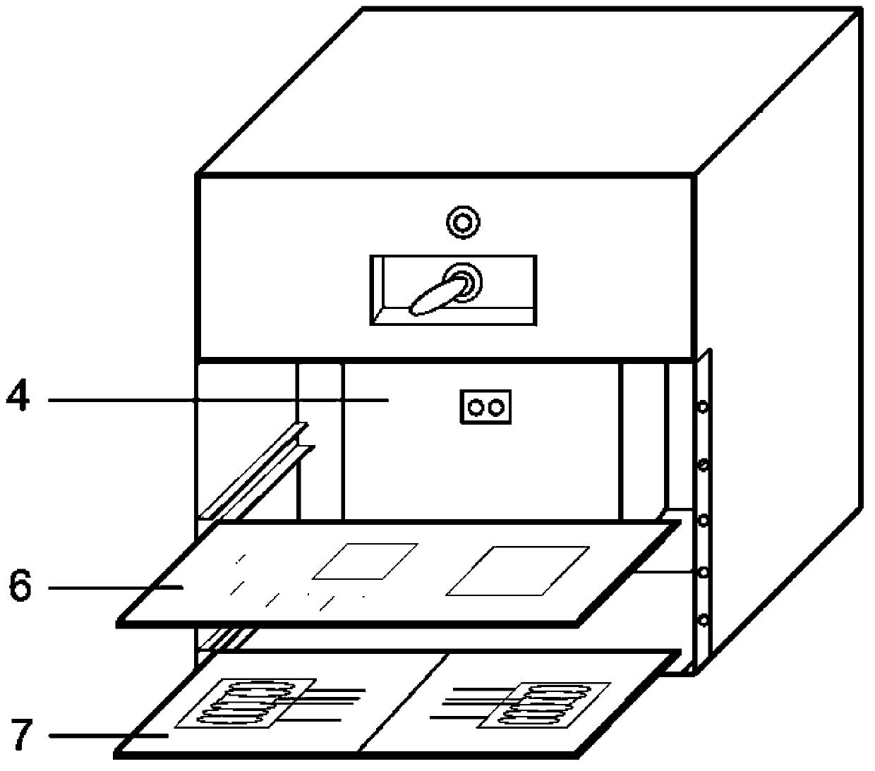 Micro gene amplification device for miniature space experiment