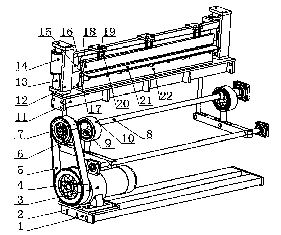 Ethylene vinyl-acetate (EVA) cutting mechanism