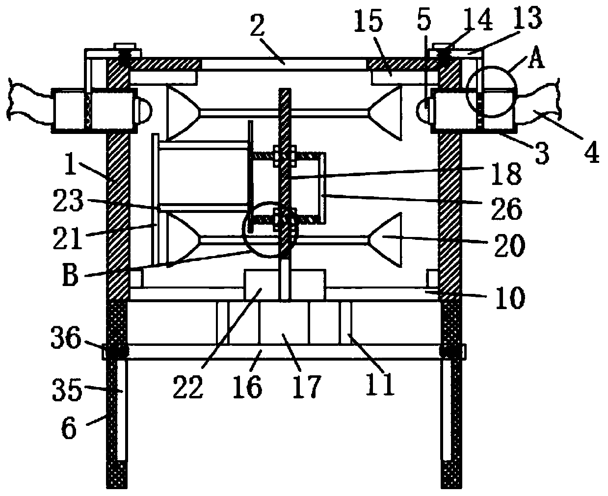 Veterinary medicine used for treating poultry diarrhea and preparation technology thereof