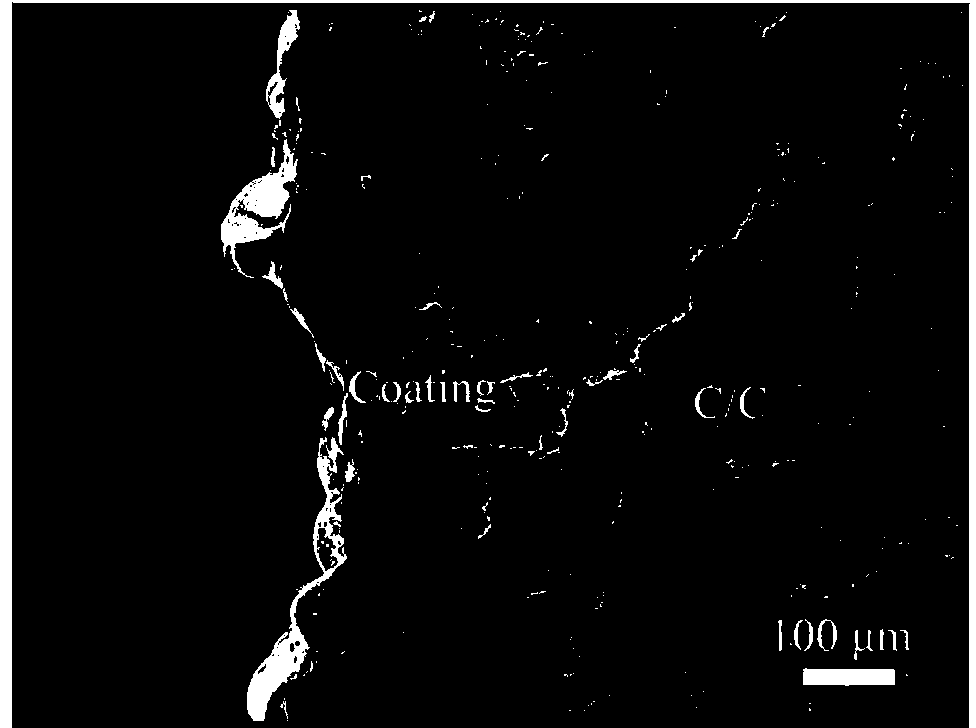 A kind of preparation method of bead-shaped nanowire toughened and reinforced ceramic coating