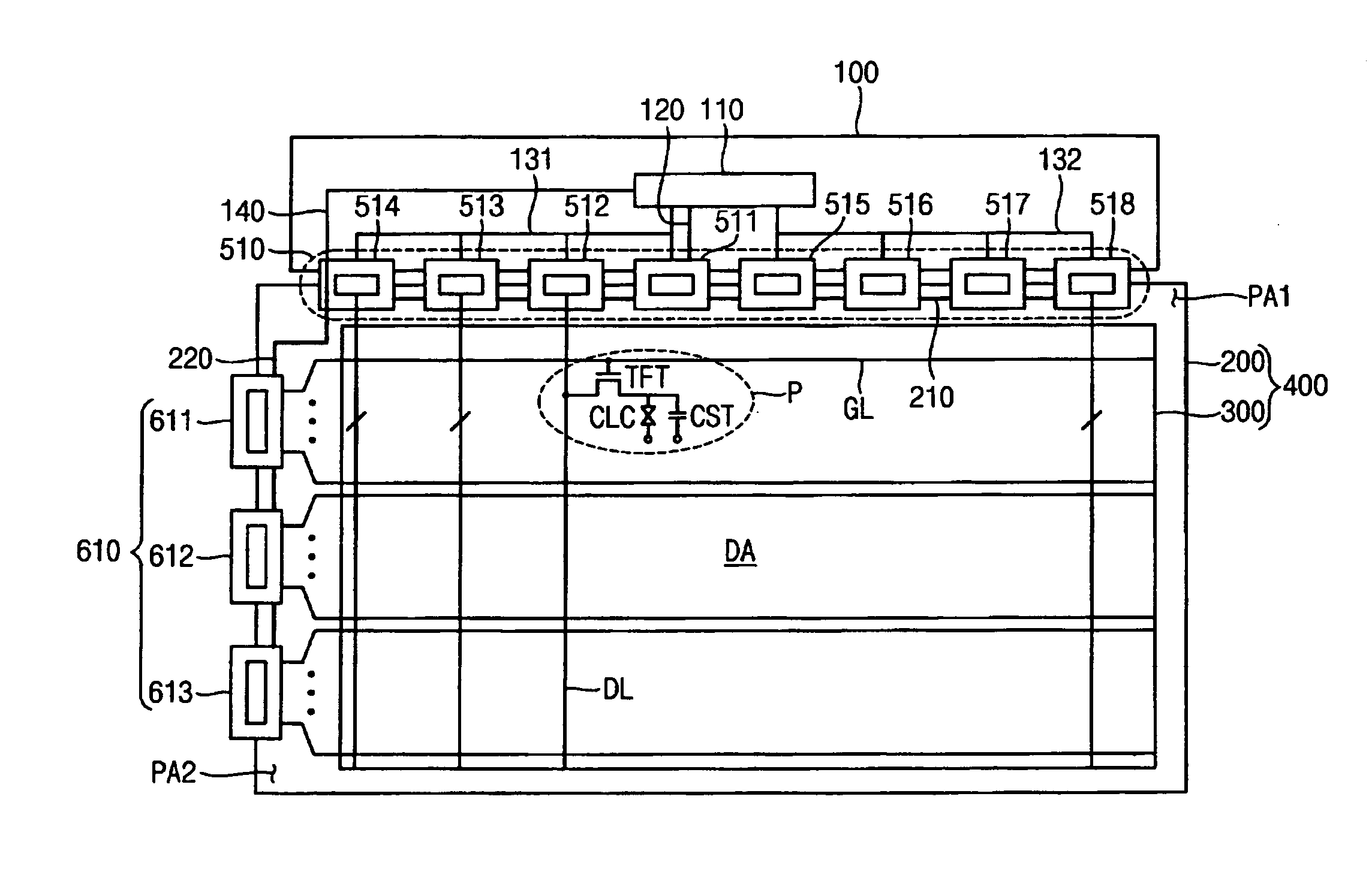 Display substrate and display device having the same