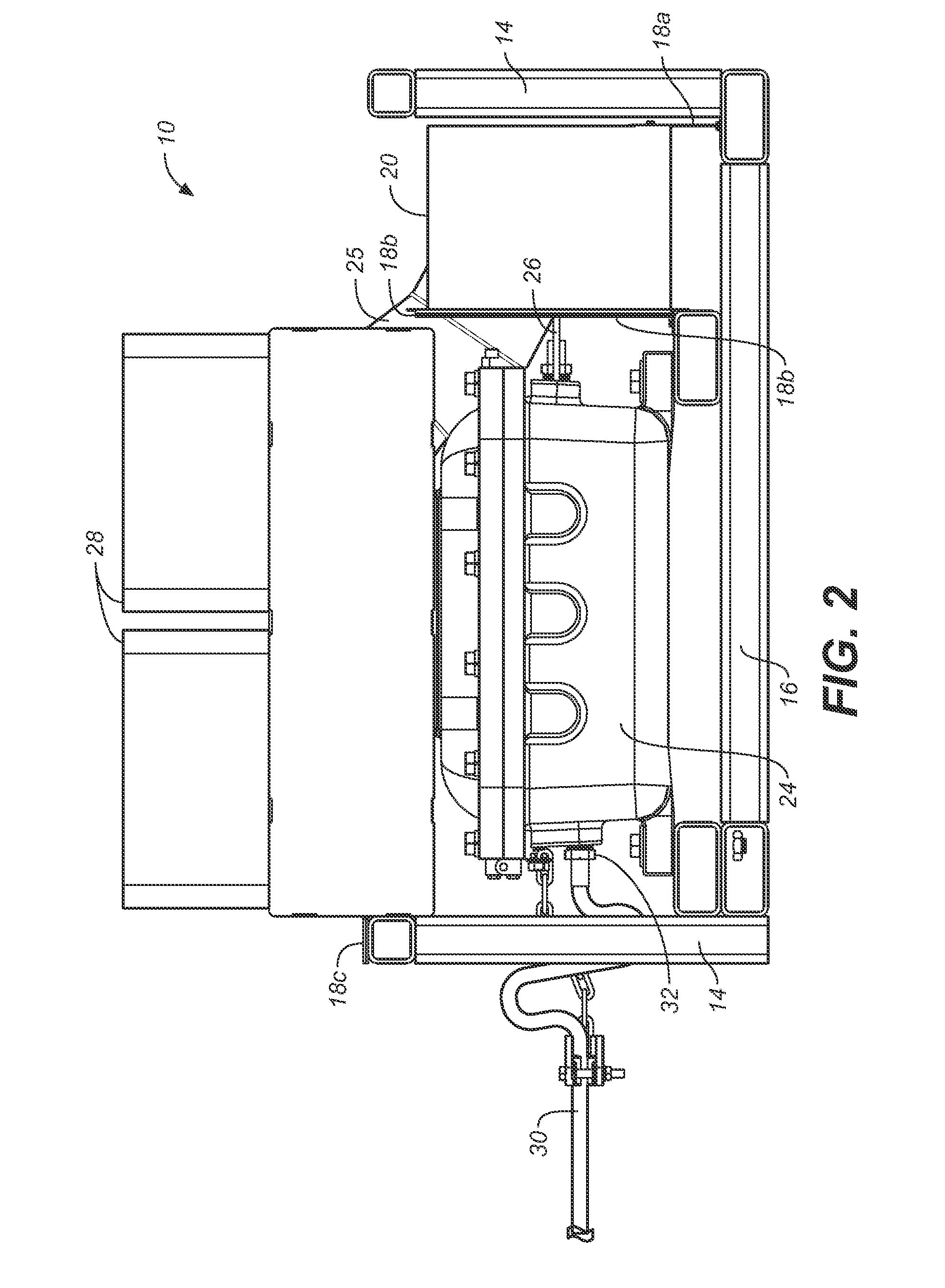 Toxic gas removal and air conditioning system for human life support in enclosed refuge spaces