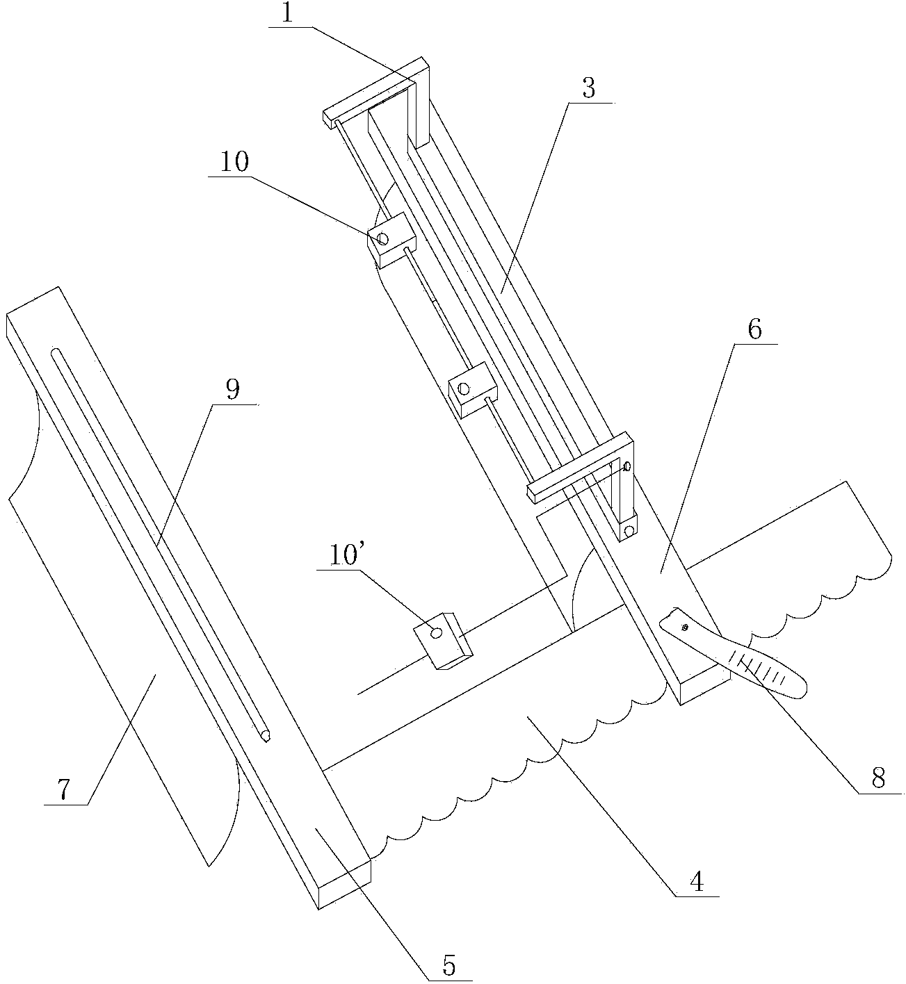 Automatic drag hook device for open-heart surgery