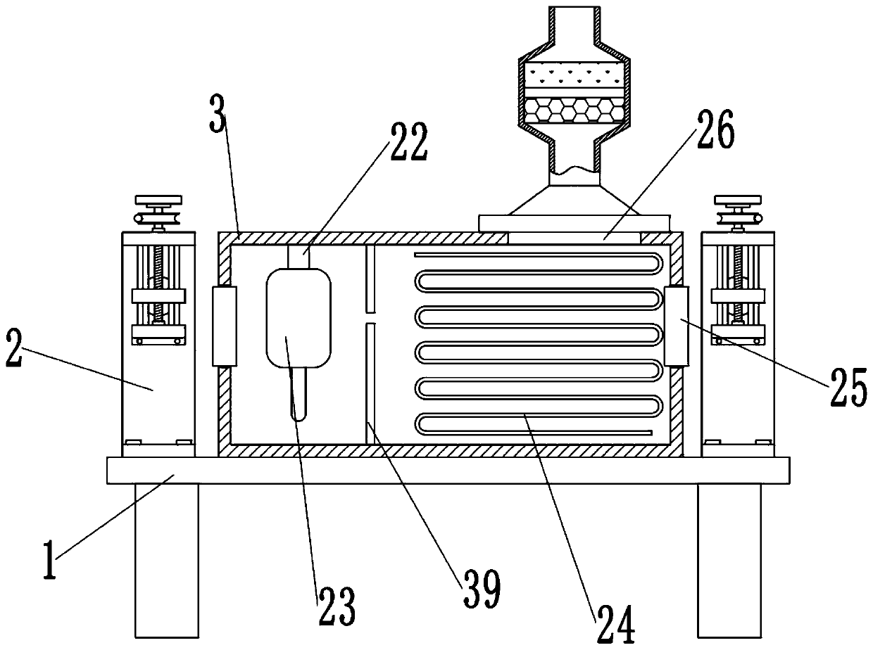 Seal strip drying device with rapid baking function