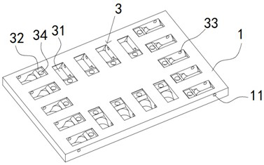 Anti-shedding tile forming mold