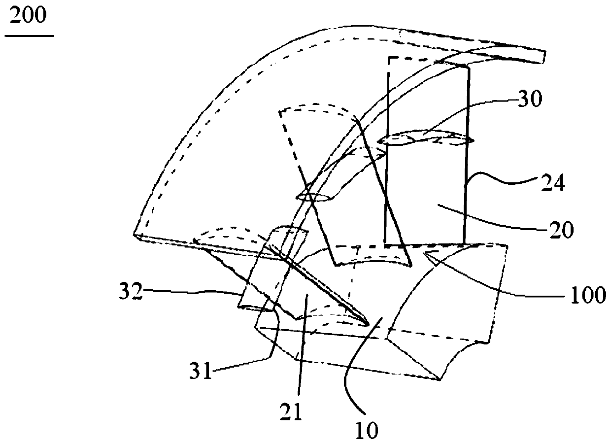 Combined impeller and compressor of gas turbine engine