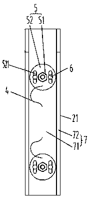 Fabricated building outer protective frame and fabricated building construction method