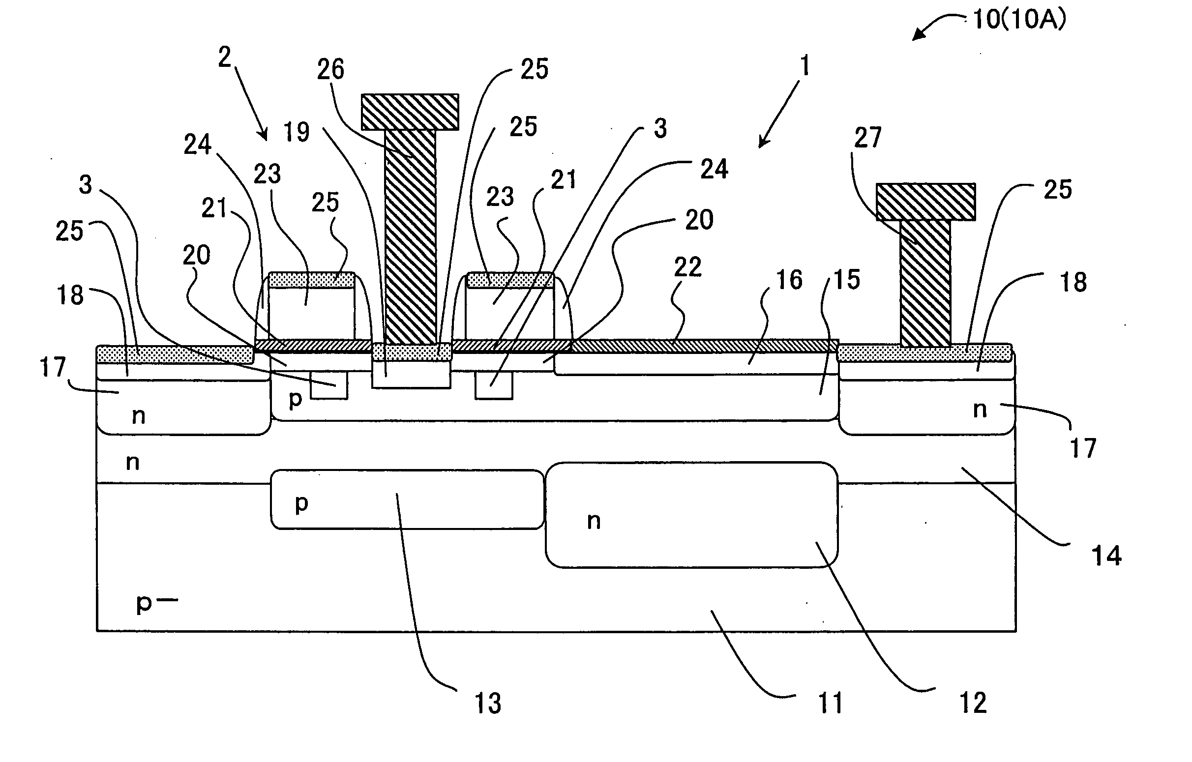 Solid-state imaging device and production method of the same