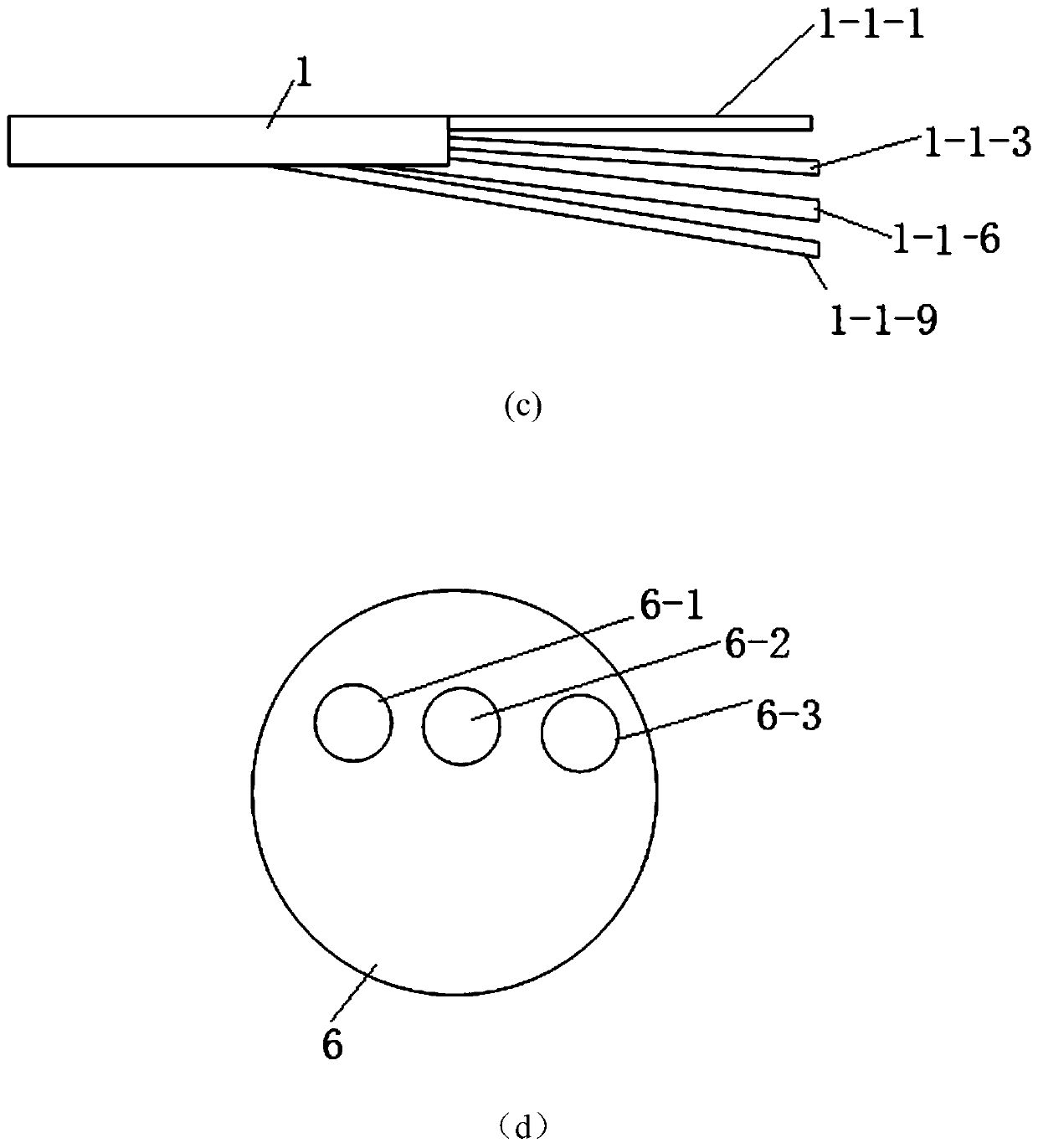 Femoral neck Kirschner-wire positioning adjusting system