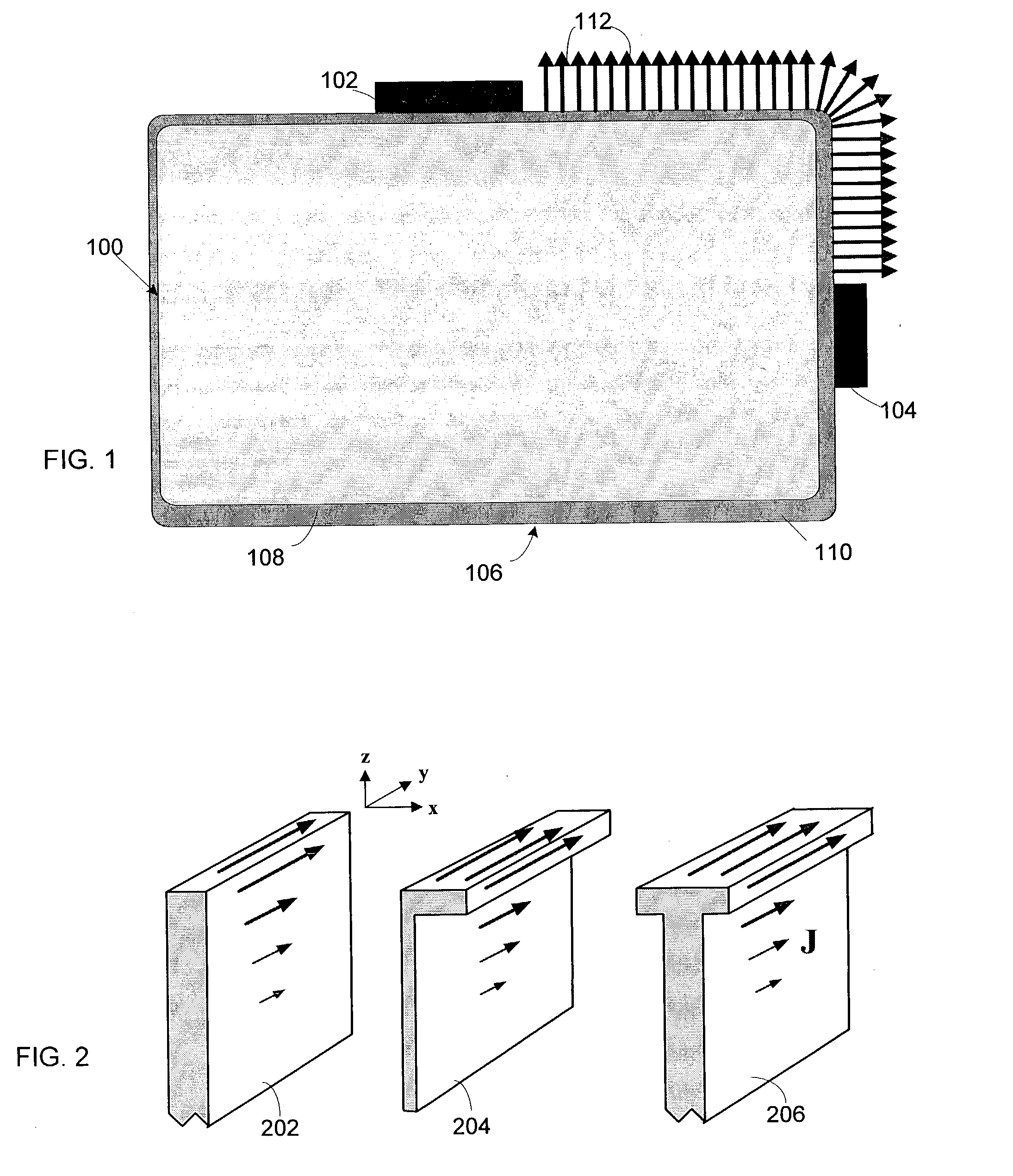 Narrow reactive edge treatments and method for fabrication