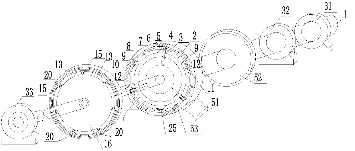 Pressure gas piston injection type rotary engine system for two-time acting application