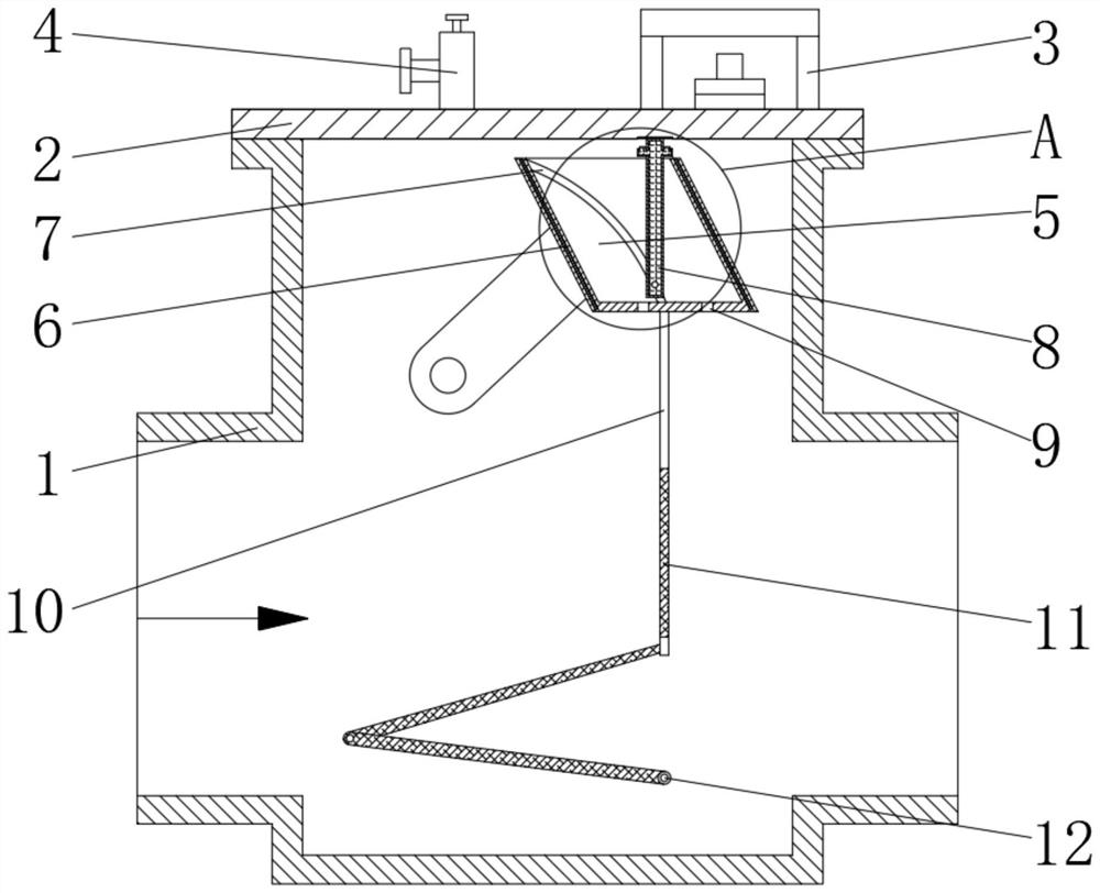 Gas relay for oil-immersed transformer