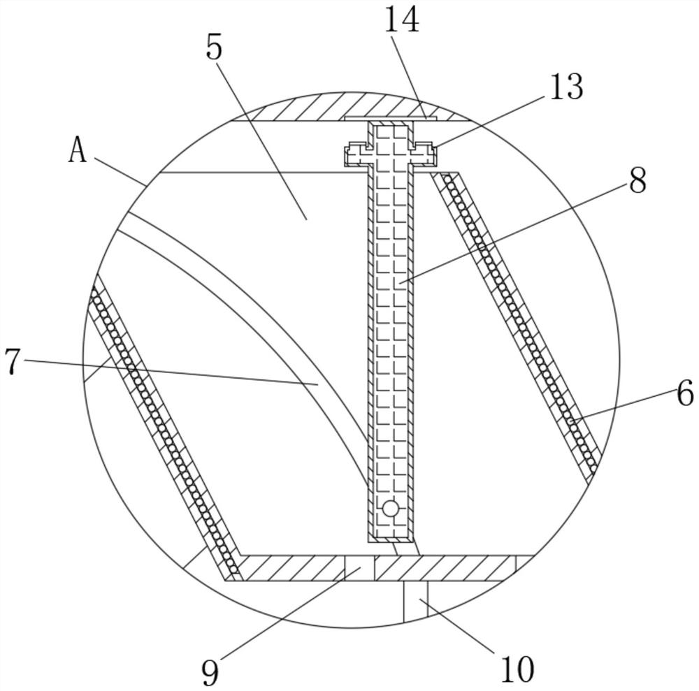 Gas relay for oil-immersed transformer