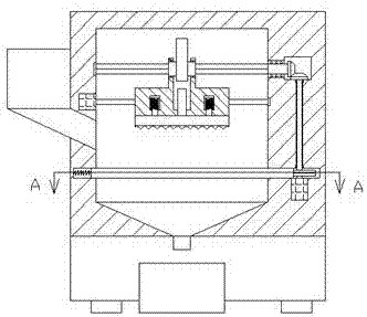 Fertilizer crushing processing device