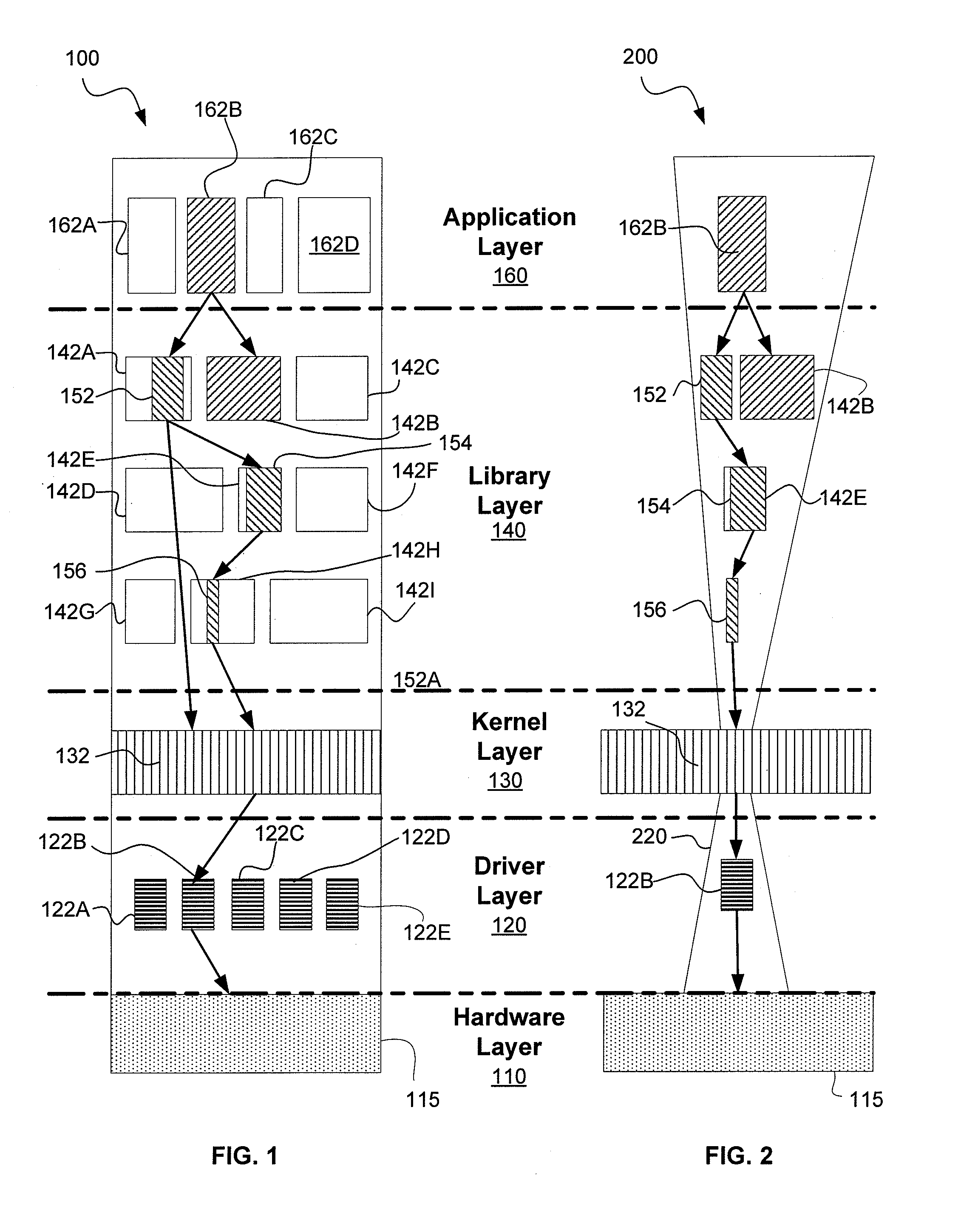 Application environment specifications for provisioning application specific runtime environments using undefined symbols