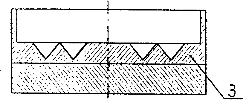 Flow guiding electrode for temperature difference generator and its preparing method