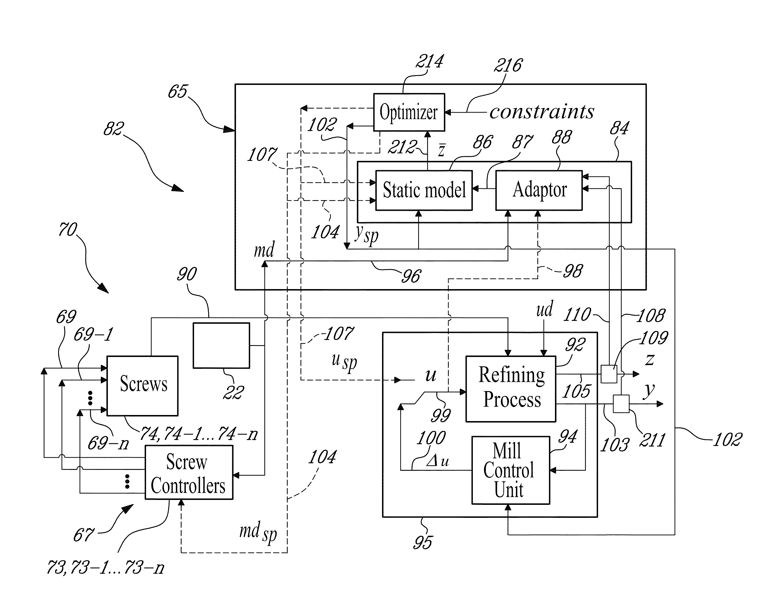 System and method for optimizing lignocellulosic granular matter refining