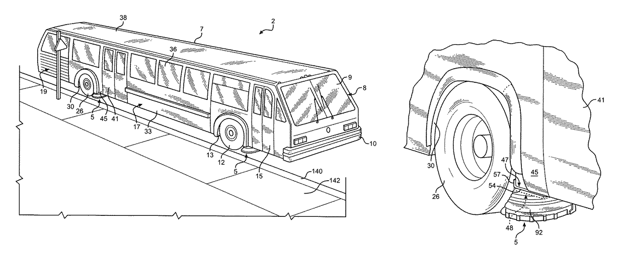 Telescoping vehicle safety guard