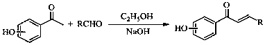 Chalcone derivatives containing 1,2,4-triazine and production method and application thereof