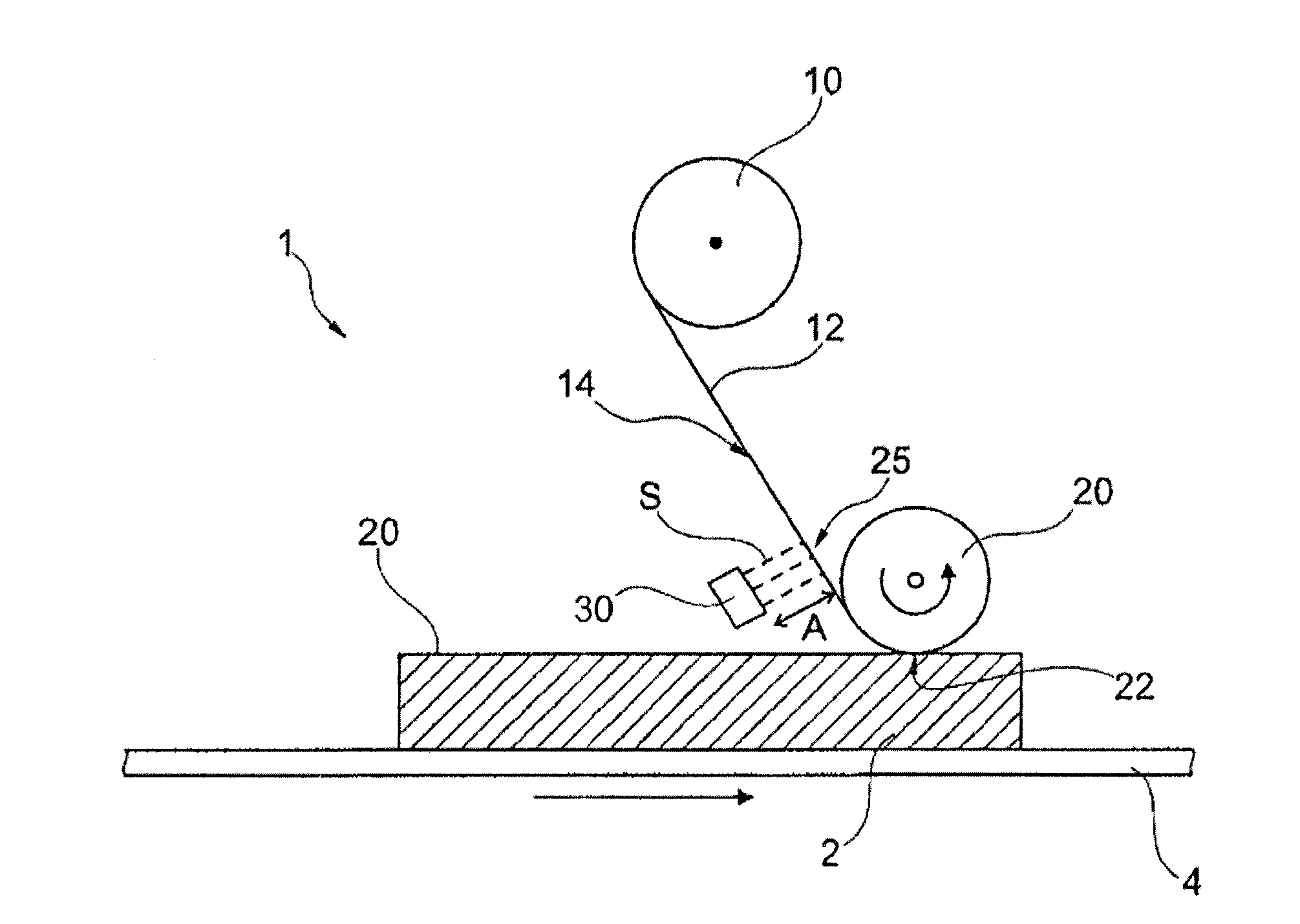 Method of applying a coating onto workpieces and device for coating workpieces