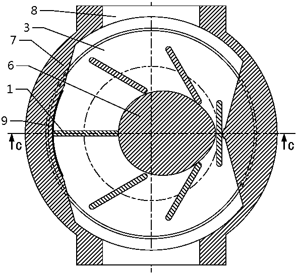 Rotary vane pump/motor