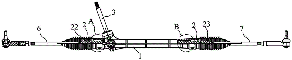 Rack and pinion steering gear