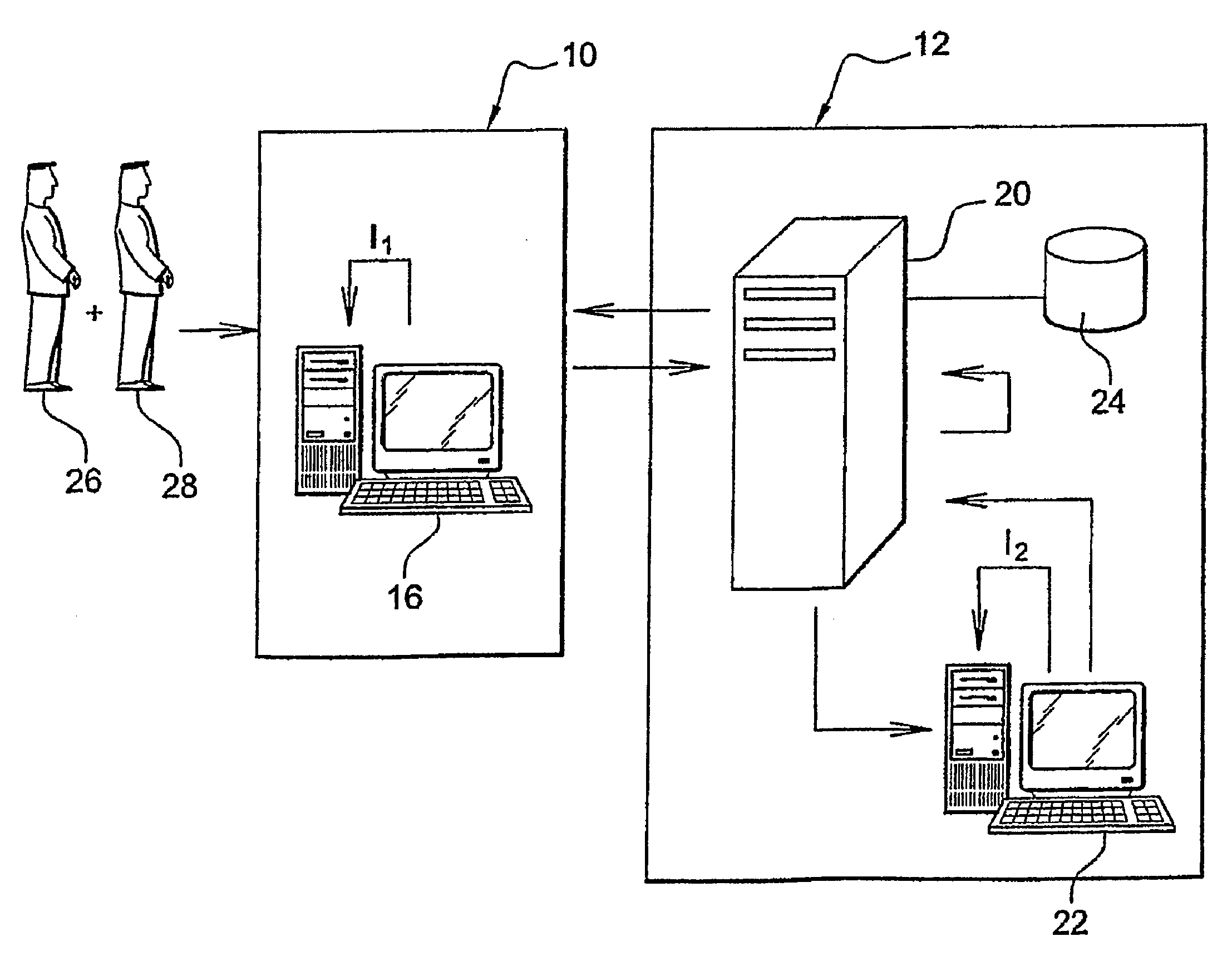 Method of identifying data relating to individuals in order to chain said data