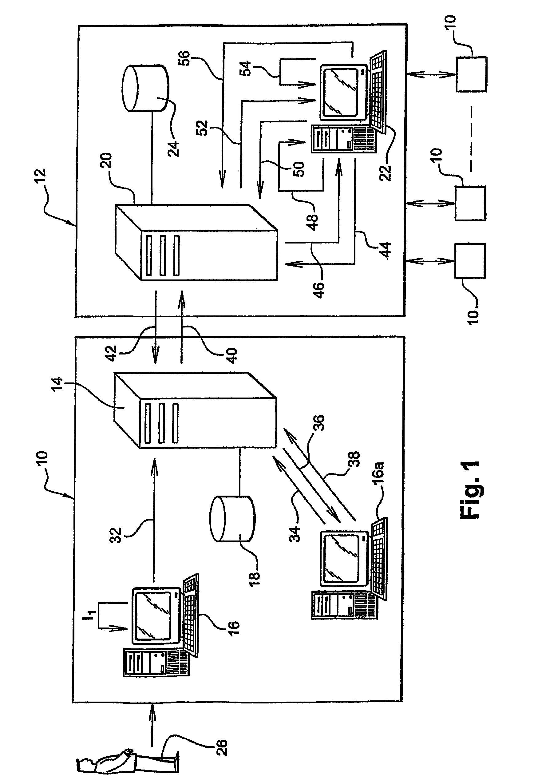 Method of identifying data relating to individuals in order to chain said data